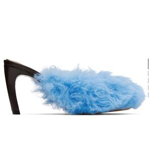 Dries van noten fur heels 34.5